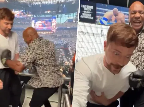 La piña de Mike Tyson a los 59 años que se hizo viral