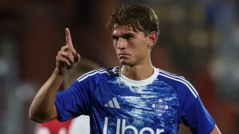 Nico Paz, volante ofensivo de Como 1907.