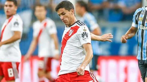 Nacho Fernández ante Gremio en 2018