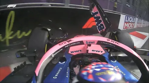 Colapinto se golpeó en la clasificación y quedó fuera en Q1