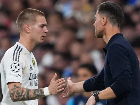 Xabi contó la reacción que tuvo Mastantuono cuando lo sacó vs. Espanyol