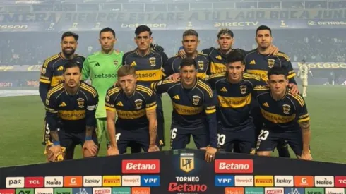 El equipo titular de Boca Juniors ante Central Córdoba.