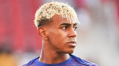 Lamine Yamal, delantero de Barcelona.