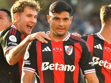 Los dos picantes posteos que River le dedicó a Maxi Salas tras su gol a Racing por Copa Argentina