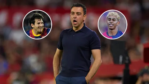 Xavi Hernández elogió a Lamine Yamal y lo comparó con Lionel Messi.