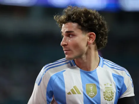 Atentos a Julián Álvarez, los hinchas de Atlético de Madrid le agradecieron a Lionel Scaloni tras la fecha FIFA