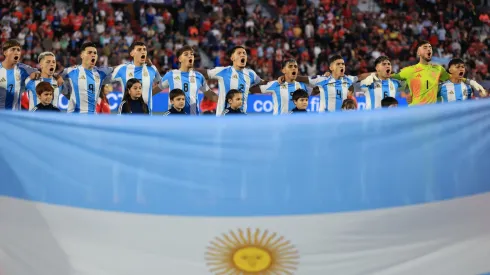 Los titulares de Argentina ante Marruecos.