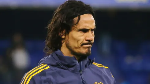 Edinson Cavani, delantero de Boca.