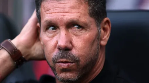 Diego Simeone, DT de Atlético de Madrid.