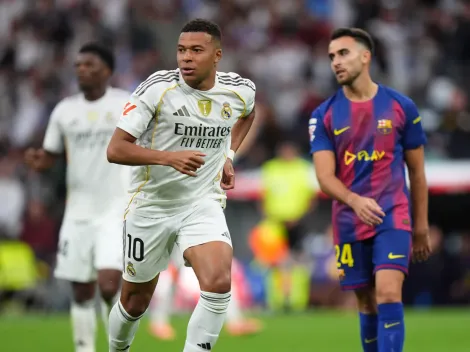 El particular partido de Kylian Mbappé en Real Madrid vs. Barcelona: 1 gol, 2 anulados y un penal errado
