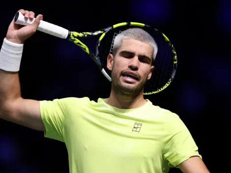 La reacción de Carlos Alcaraz a la inexplicable derrota en su debut en el Masters de París: “Solo quiero volver a casa”