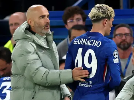 Maresca reveló un dato de Garnacho que apuntaron en la Selección Argentina