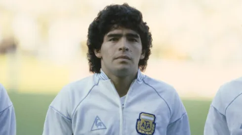 Diego Maradona en la Selección Argentina.