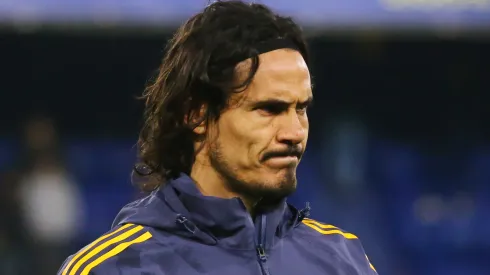 Edinson Cavani, delantero de Boca.