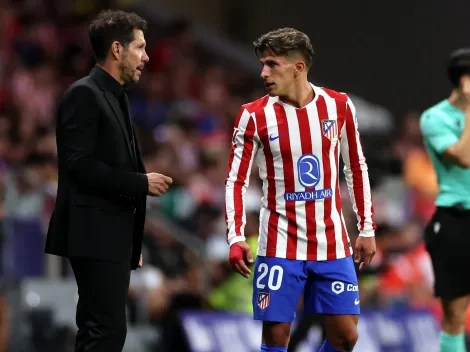 Un referente del Atlético de Madrid blanqueó la relación de Diego Simeone con Giuliano