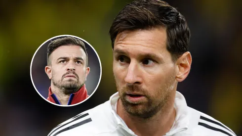 El capitán del Basilea fue objeto de una curiosa comparación con el astro argentino.