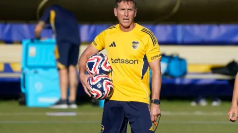 Claudio Úbeda, líder del cuerpo técnico de Boca Juniors.