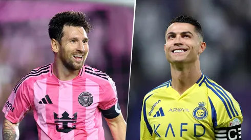 Lionel Messi y Cristiano Ronaldo, máximos goleadores de la historia.