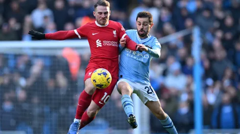 Alexis Mac Allister fue titular en la derrota del Liverpool frente al Manchester City por la Premier League.