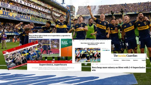 Los medios del mundo fijaron su mirada en el Superclásico que Boca le ganó 2 a 0 a River en la Bombonera.