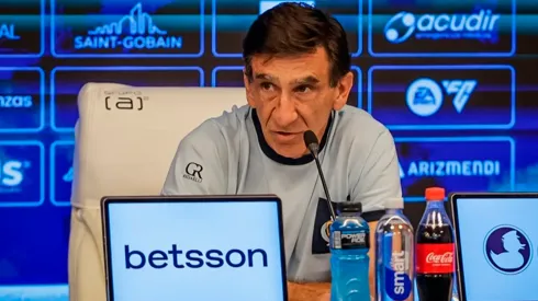 Gustavo Costas, el DT de Racing.