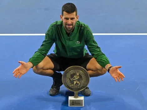 La última reflexión de Djokovic sobre el mejor tenista de la historia que incluyó a Nadal y Federer