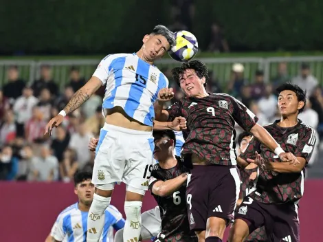 Argentina 1-1 México, por los dieciseisavos de final del Mundial Sub 17: golpe en el inicio del complemento