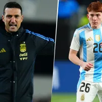 La curiosa decisión de Lionel Scaloni con Valentín Barco en la Selección Argentina que condiciona su presencia en el Mundial 2026