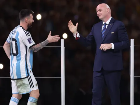 El deseo de Infantino con Argentina y Messi de cara al Mundial