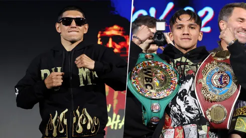 Fernando "Puma Martínez y Jesse "Bam" Rodríguez, boxeadores.