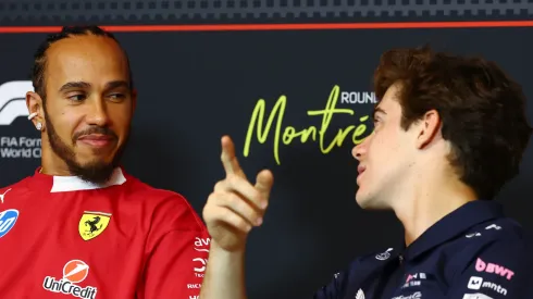 Lewis Hamilton y Franco Colapinto.