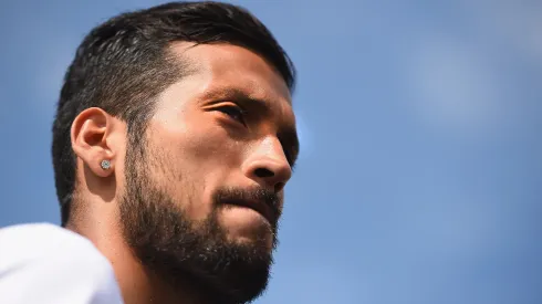 Ezequiel Garay, el ex defensor central que ahora disfruta del pádel.