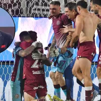 Es viral: el Pollo Vignolo le dedicó el título de Lanús en la Copa Sudamericana a Jorge Sampaoli