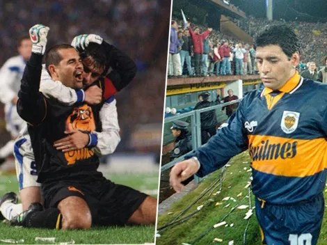 La única vez que vi en vivo a Maradona lo único que hice fue insultarlo