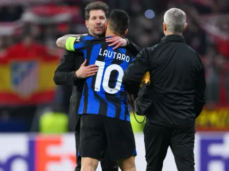 ¿Quiere dirigir a Lautaro? Diego Simeone admitió que se ve en el Inter de Milán