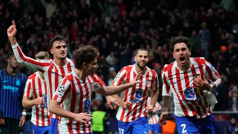 Josema Giménez celebra el tanto del triunfo ante Inter.