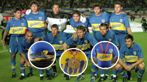 En Madrid guardan la camiseta, medalla y botín izquierdo de Martín Palermo de la Copa Intercontinental 2000.