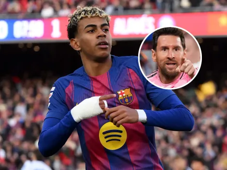 Lamine Yamal marcó su primer gol en el Camp Nou, pero los hinchas de Barcelona cantaron por Messi