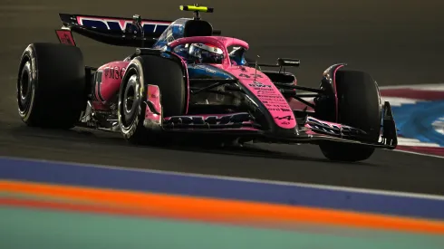 Franco Colapinto, en acción en la pista de Lusail.