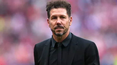 Diego Simeone, entrenador de Atlético de Madrid.