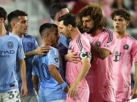 El picante cruce de Messi con Maxi Moralez en la final de conferencia de la MLS