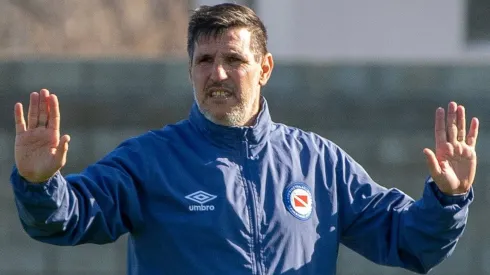Nicolás Diez, entrenador de Argentinos Juniors.
