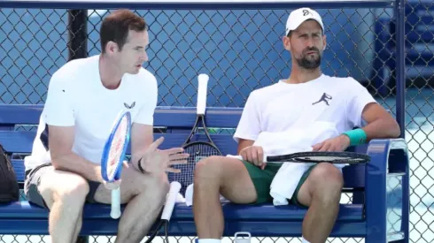 Andy Murray y Novak Djokovic, míticos tenistas.