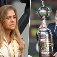 La advertencia de Leila Pereira, presidente de Palmeiras, a Alejandro Domínguez tras perder la Copa Libertadores