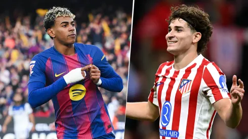 Barcelona y Atlético de Madrid se enfrentan por LaLiga.