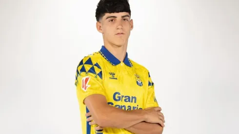 Valentín Pezzolesi, futbolista de UD. Las Palmas.