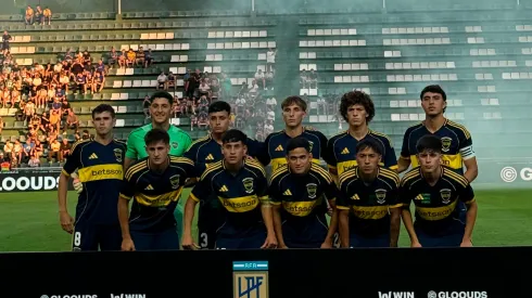 El plantel de Boca que ganó el Torneo Proyección.