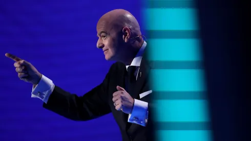 El presidente de FIFA dio la bienvenida al sorteo del Mundial 2026.