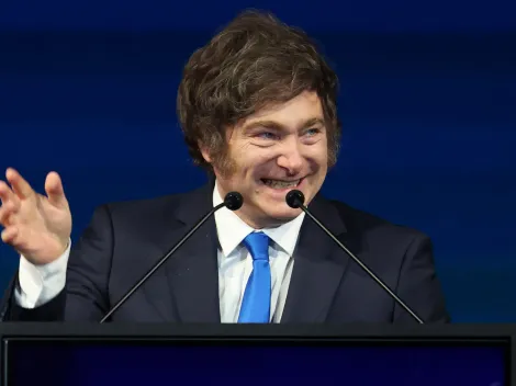 Javier Milei sacó pecho por la clasificación de Estudiantes a la final del Torneo Clausura