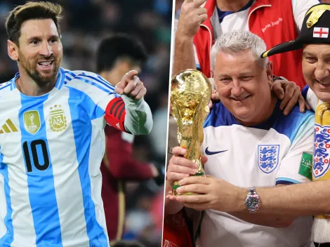 Inglaterra devela su interés en los partidos de Argentina por el Mundial 2026